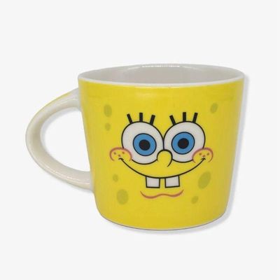 Kit 3 Peças Bowl, Caneca E Prato Bob Esponja