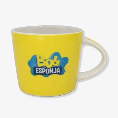 Kit 3 Peças Bowl, Caneca E Prato Bob Esponja