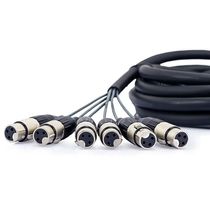 Multicabos Xlr 8 Vias Amphenol - 20 Metros