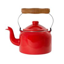 Chaleira Tradicional Esmaltada Vermelha 1,8 L Ewel