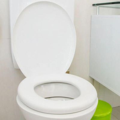 Assento Almofadado Oval - Astra Branco