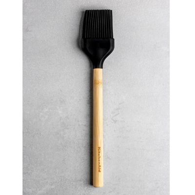Pincel De Alinhavo Bambu Ecológico Preto Cozinha Kitchenaid