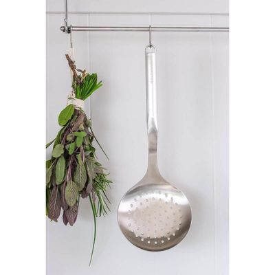 Escumadeira De Aço Inox Com Alça Luxo Premium Kitchenaid