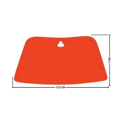 Espátula De Plástico Para Massa 7x12,5cm - Roma