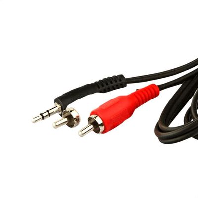 Cabo P2 Estereo Para 2 Rca - 1,5 Metro