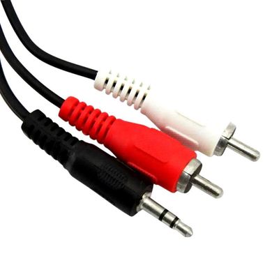 Cabo P2 Estereo Para 2 Rca - 1,5 Metro