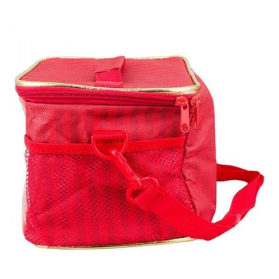 Bolsa Vermelha Térmica Lancheira Minnie 15x27x18cm - Disney