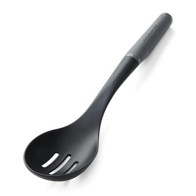 Colher De Servir Perfurada Nylon Cozinha Cinza Kitchenaid