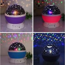 Luminária Projetor Estrela 360º Galaxy Abajur Star Master Azul Galaxy