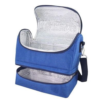 Bolsa Térmica C/ 2 Compartimentos Vibe Azul