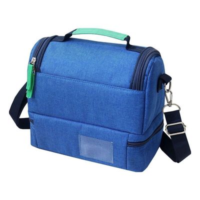 Bolsa Térmica C/ 2 Compartimentos Vibe Azul