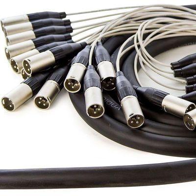 Multicabos Conectores Xlr 24 Vias Amphenol - 10 Mt