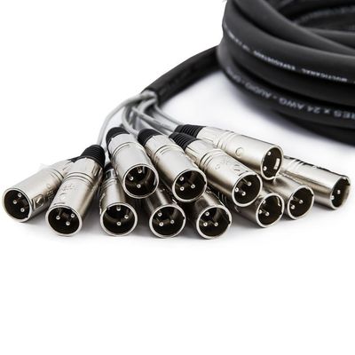 Multicabos Xlr 12 Vias Santo Angelo - 5 Mt