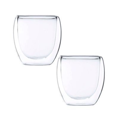 Copos Parede Dupla Blend Vidro 250ml Maxwell