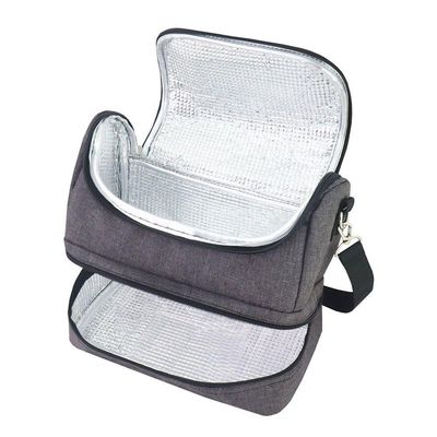 Bolsa Térmica C/ 2 Compartimentos Vibe Preto