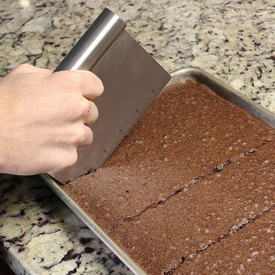Espatula Massas Cozinha Confeiteiro Com Medidas Inox
