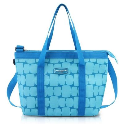 Conjunto De Bolsa Térmica Com Marmite E Garrafa Elementos Azul