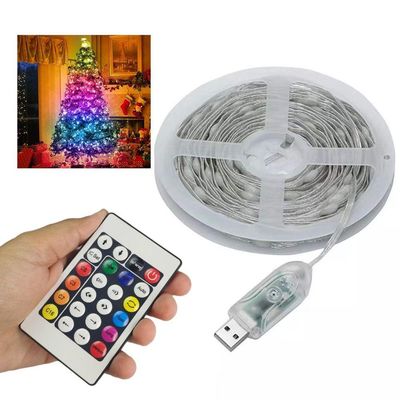 Fita Led Smart Aplicativo App Celular 20 Metros Cores Rgb Ajustavel Fio De Fada Pisca Pisca