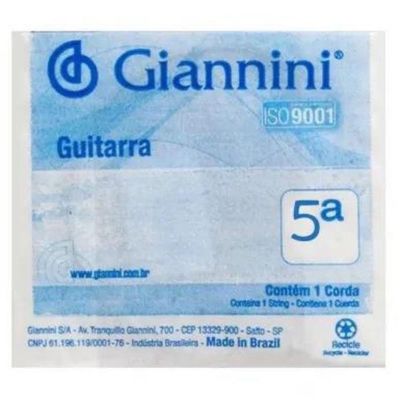 Corda Guitarra Ligth Geegst10.5 C/6 Giannini