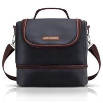 Bolsa Térmica Com 2 Compartimentos For Men Jacki Design Preto/marrom