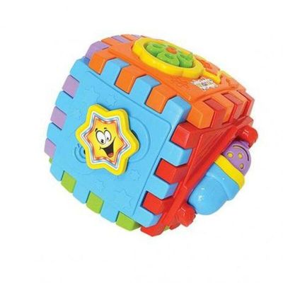 Brinquedo Para Bebê Smart Cube Com Som - Maral