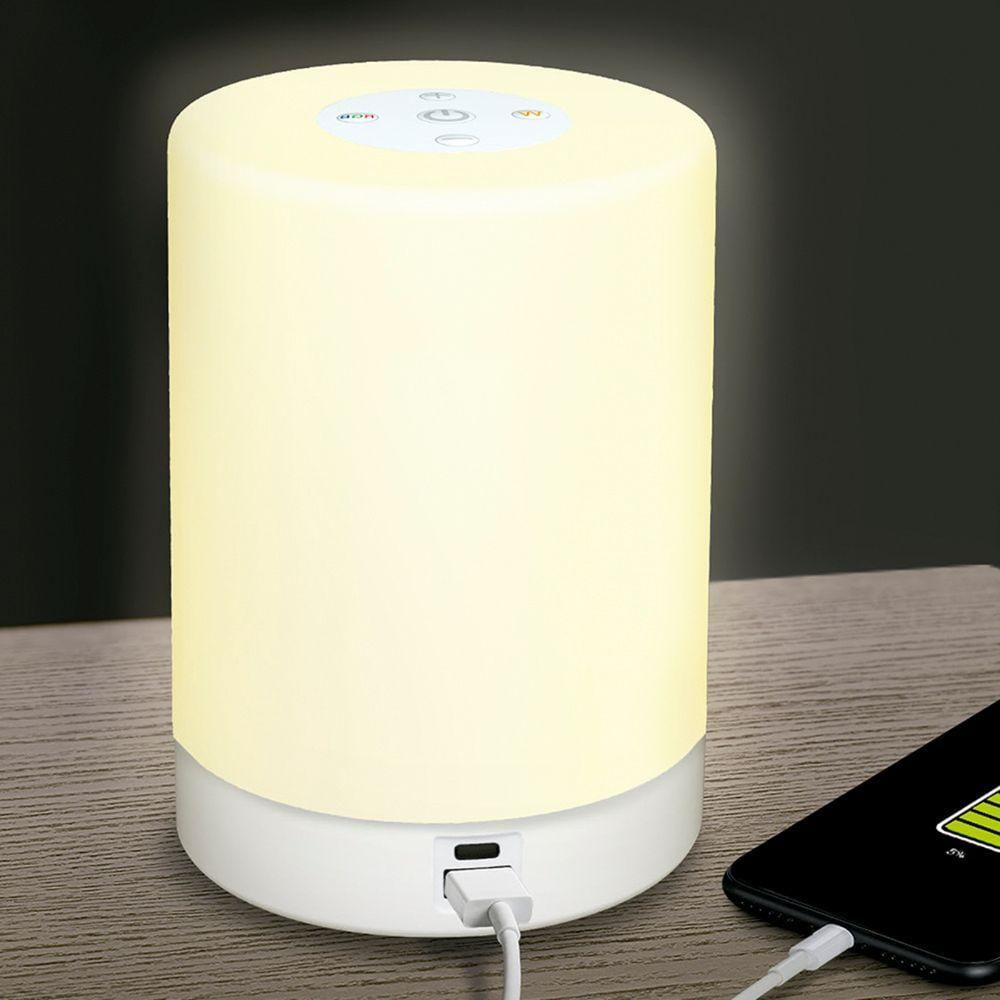Luminária De Mesa Taschibra Atmosphere Rgb Led Usb Recarregável