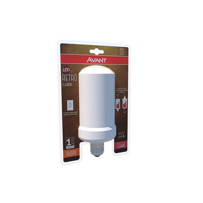 Lâmpada Retrô Flamma Led E-27 4w 1800k Bivolt - Avant