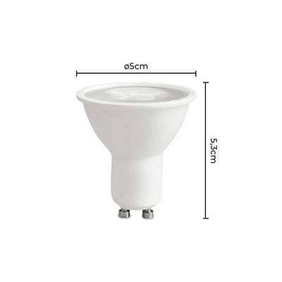 Lâmpada Led Nordecor Sof Dicróica Mr16 4,8w Gu10 Alto Irc 95 Bivolt 4000k Luz Neutra