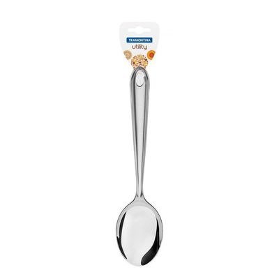 Colher Tramontina Utility Para Arroz Em Aço Inox Tramontina