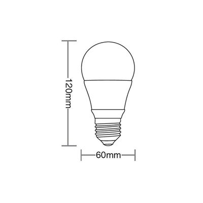 Lâmpada Led Taschibra Tkl 60 9w E27 Bivolt 4000k Luz Neutra