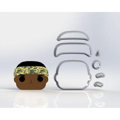 Cortador Kit Stranger Things 5 Modelos Funko Tamanho 5Cm