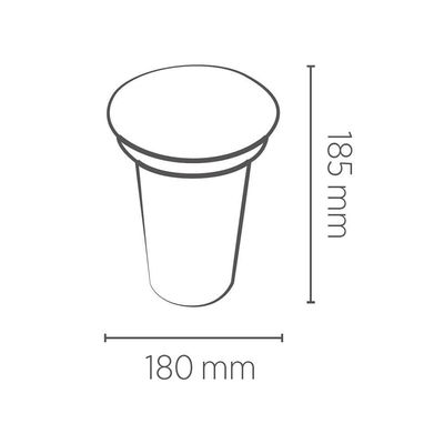 Embutido De Solo Led Save Energy 15w Bivolt Inox 2700k Luz Amarela 2700k Luz Amarela Se-335.1240