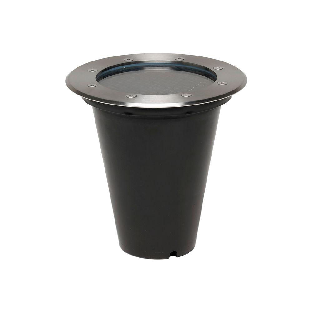 Embutido De Solo Led Save Energy 15w Bivolt Inox 2700k Luz Amarela 2700k Luz Amarela Se-335.1240