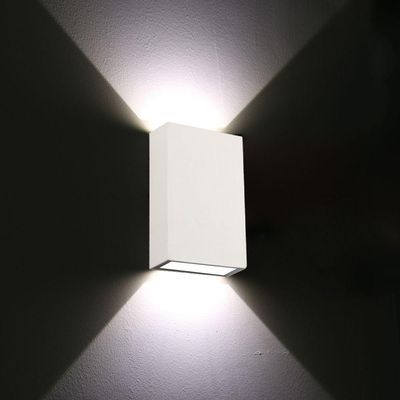Arandela Germany Mince Led 4w Bivolt Branco 3000k Luz Amarela