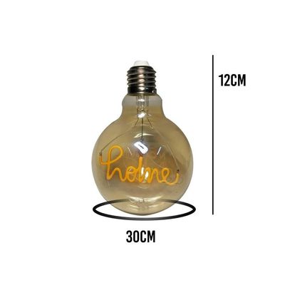 Lampada Led Vintage Home 4W Branco Quente Casa Comercio 110v