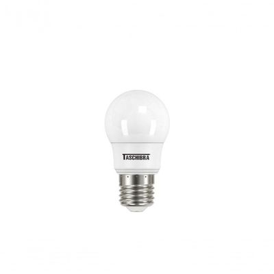 Lâmpada Led Bolinha Tkl 4,9w Taschibra E27 Bivolt 3000k Luz Quente