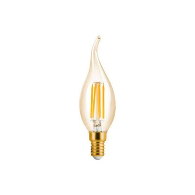 Lâmpada Led Save Energy Filamento Vela Chama Vintage 4w Ip65 E14 127v Se-345.1385