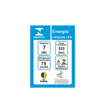 Lâmpada Led Par 20 7w 38 - Taschibra 2700k (amarela)