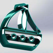 Cortador Barquinho Tamanho 4Cm