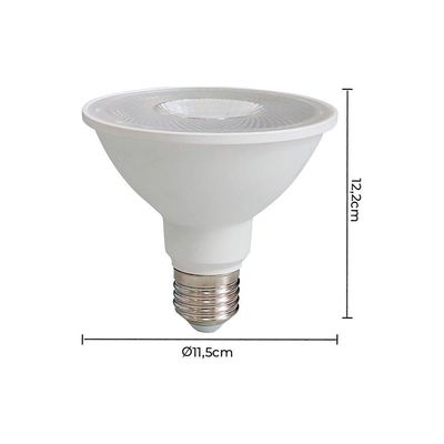 Lâmpada Led Nordecor Sof Par 38 18w E27 Alto Irc 90 Bivolt 3000k Luz Amarela 1020