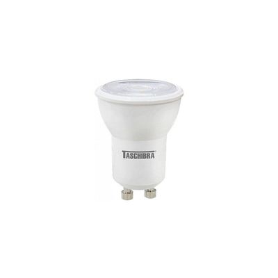 Lâmpada Led Taschibra Tdl 20 Mini Dicroica Dimerizável Mr11 3,5w Gu10 Bivolt 2700k Luz Amarela