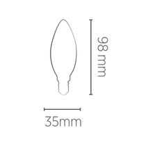 Lâmpada Led Save Energy Filamento Vela Vintage Ip65 4w E14 127v Se-345.1383