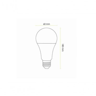 Lampada Led 12W A60 E27 6.500K Blumenau
