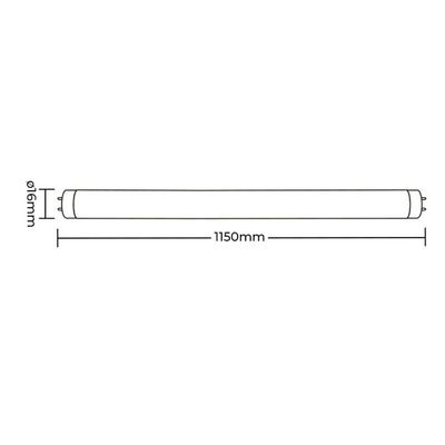 Lâmpada Led Taschibra Tubo Led T5 18w Bivolt 4000k Luz Neutra