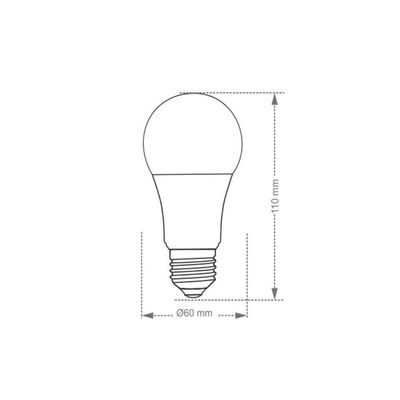 Lâmpada Led Tkl 35 4,9w Taschibra E27 Bivolt 6500k Luz Fria