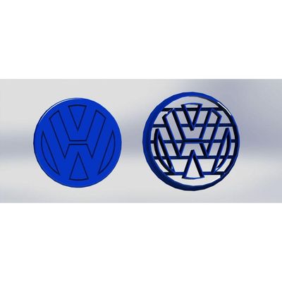 Cortador Logo Volks Tamanho 6Cm