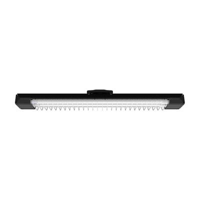 Luminária Sobrepor Taschibra Lumifácil 60cm C/ 2 Tubo Led 6500k Bivolt Preto