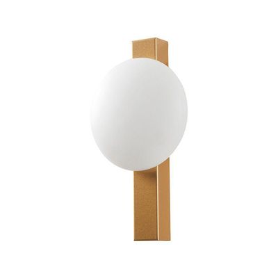 Arandela Nordecor Visa 6w Led Bivolt Dourado Fosco