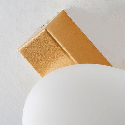 Arandela Nordecor Visa 6w Led Bivolt Dourado Fosco