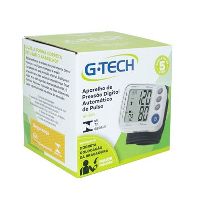 Aparelho de Pressão Digital Pulso GTech GP400
